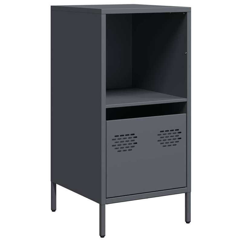 Selorm Storage Cabinet, Anthracite