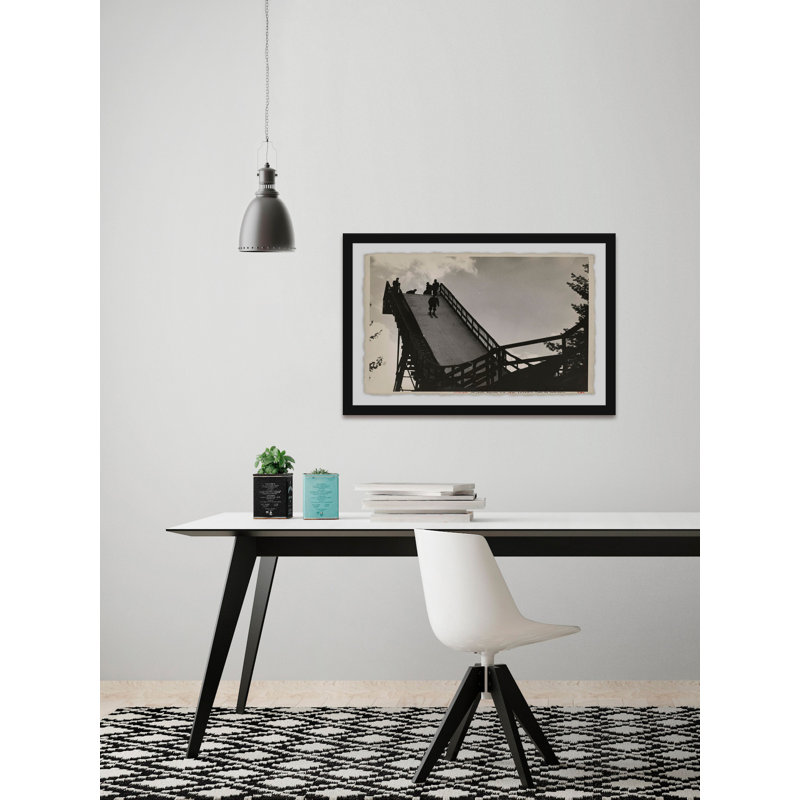 «Ski Jump III - Floater Frame», impression, H 12 po x l 18 po