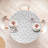Ambesonne Dandelion Fitted Round Tablecloth Taupe Grey Pale Taupe-906094506