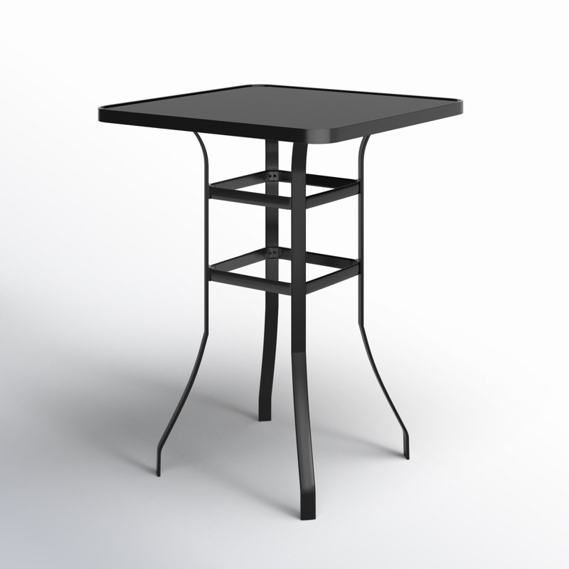 Anoush 31.3 Square Patio Bar Table