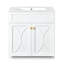 Meuble-lavabo 30 po avec lavabo en céramique-601097143