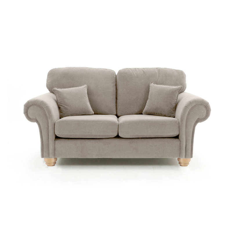 Foreston Velvet Sofa, Mink, 2