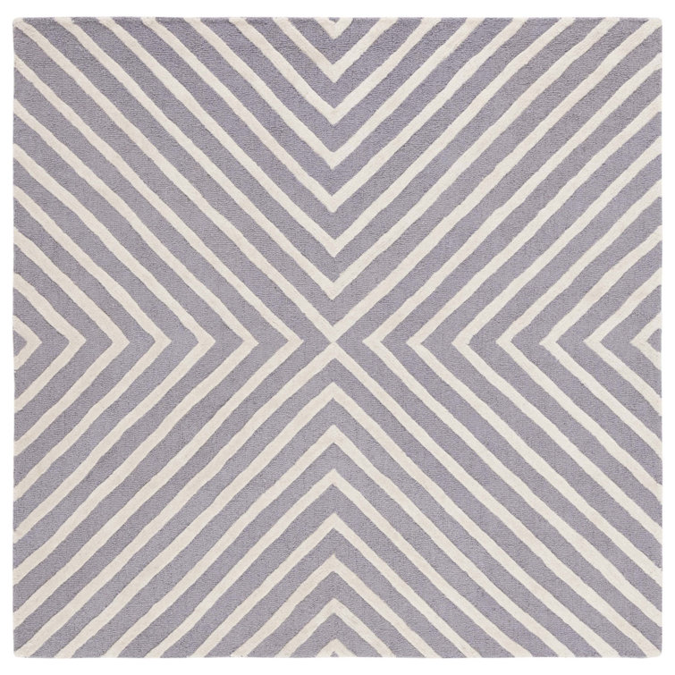 Garibald Hand Tufted Wool Geometric Rug