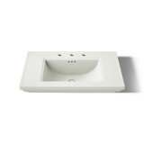 Memoirs® Stately Pedestal/Console Table Bathroom Sink Basin with Single Faucet-hole Drilling