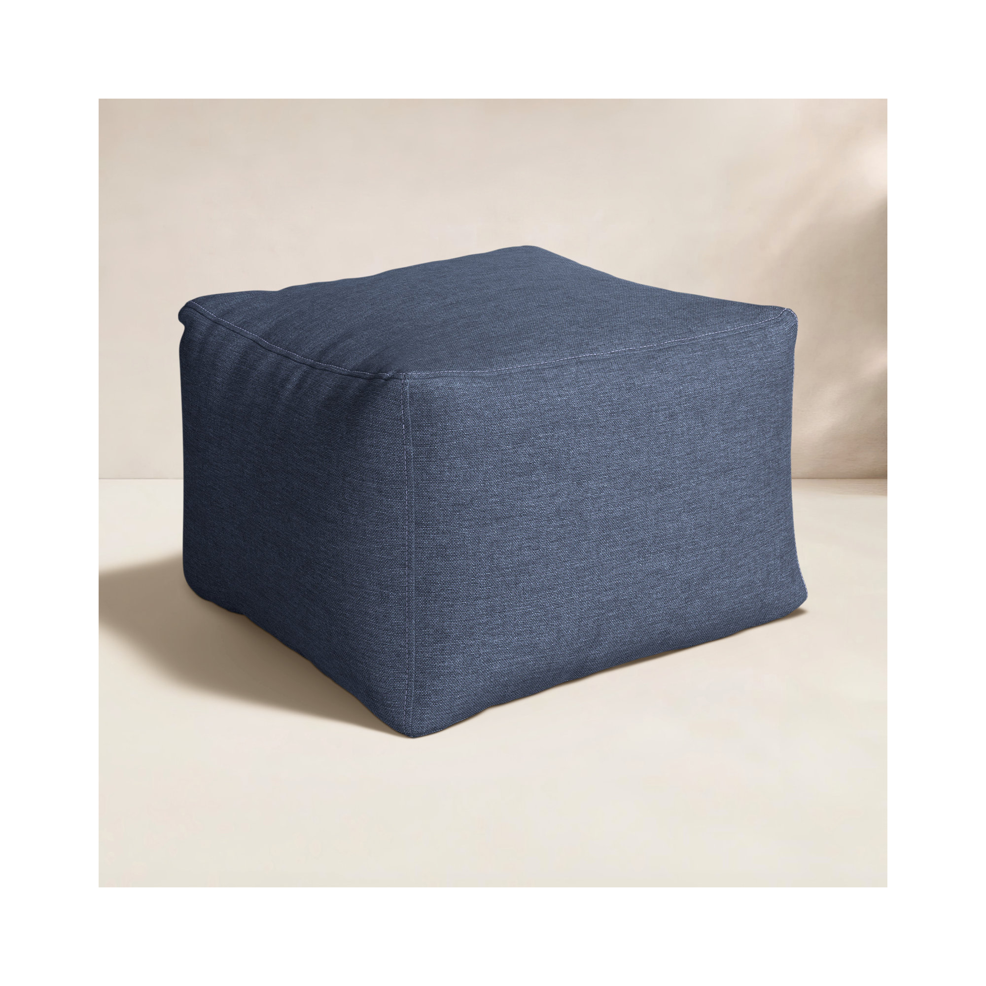 Sunbrella Outdoor Solid Modular Seating, Blue