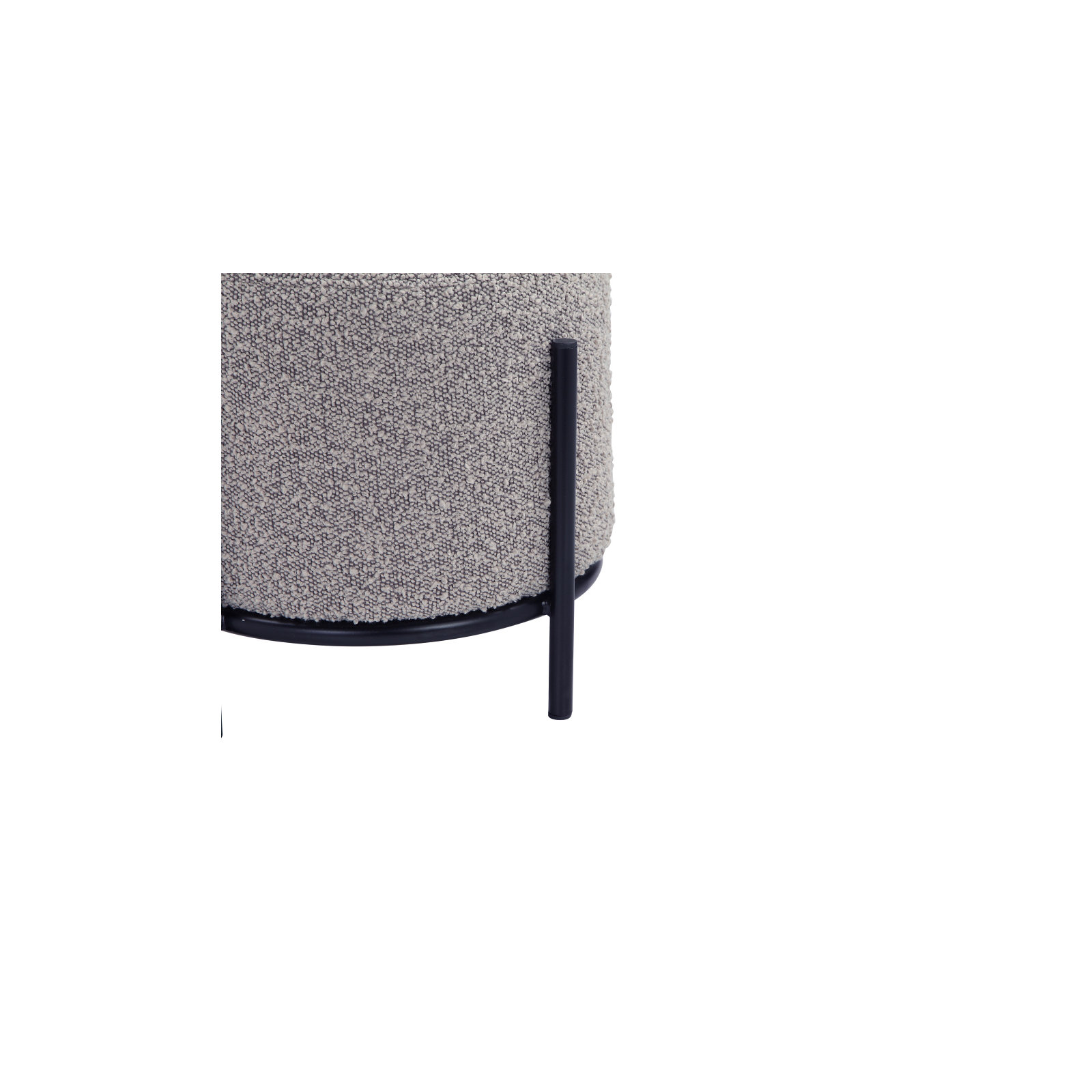 Formentera Accent Stool, Gray