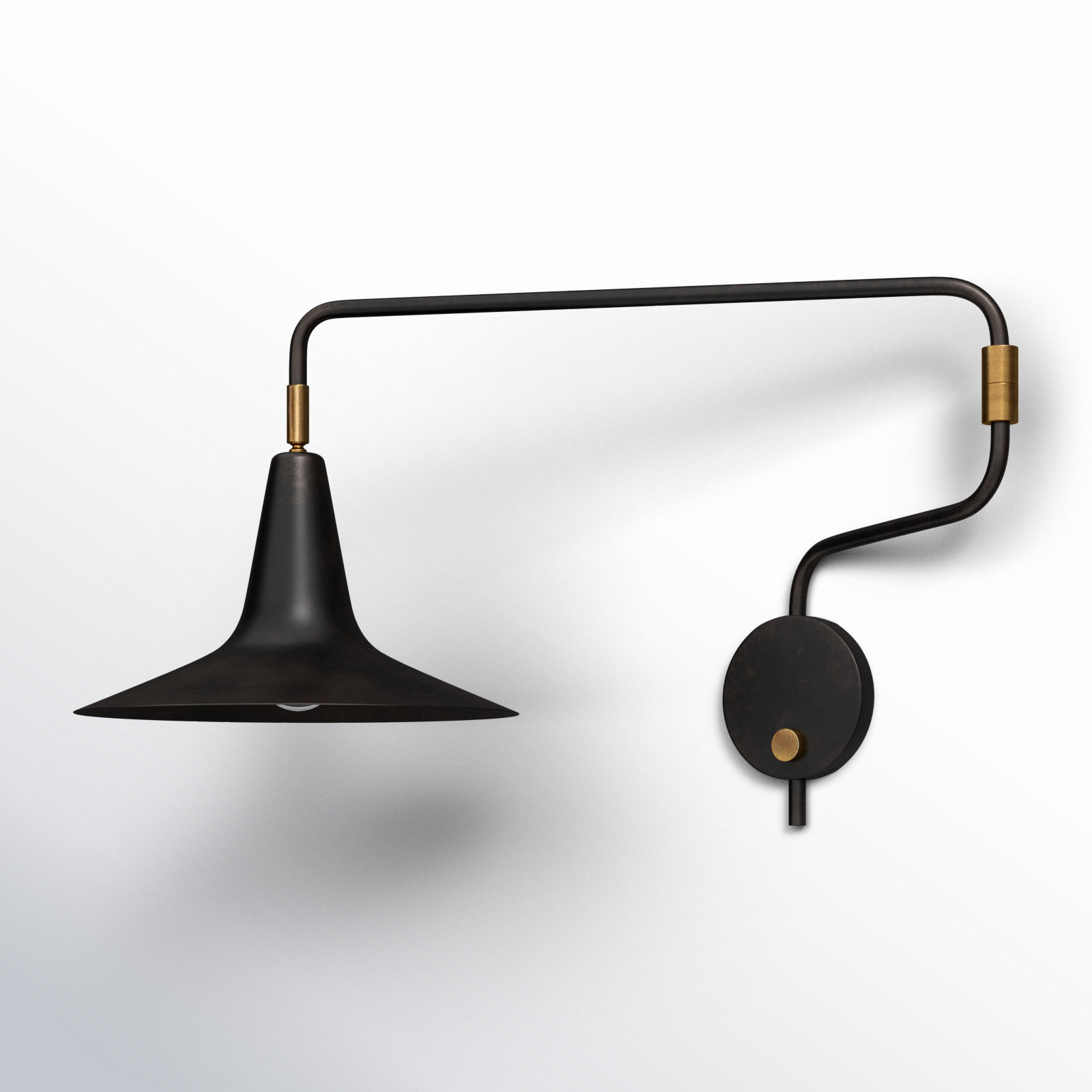 Rowen Single Light Armed Sconce