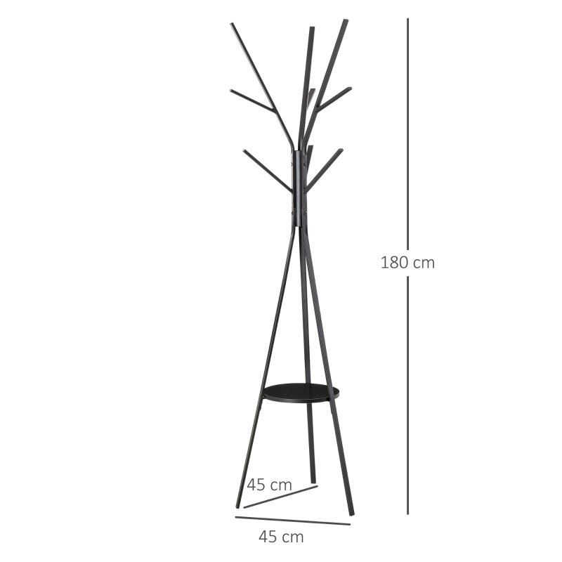 45 cm Clothes Rack, Black