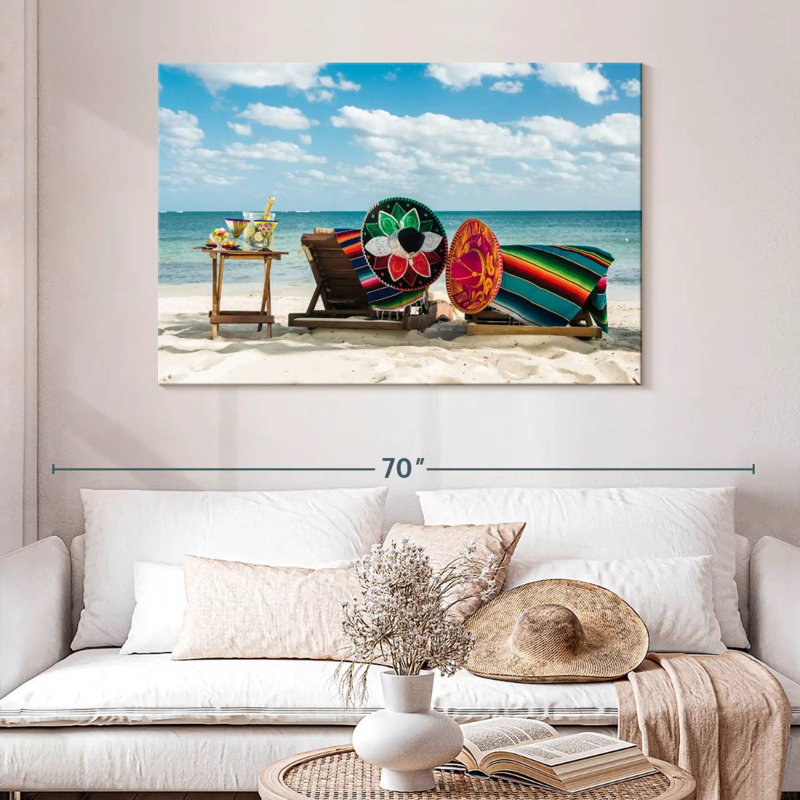 Plage Gillard, Mexique, H 32 po x l 48 po