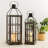 Wood and Metal Tabletop Lantern-702823661-703904104
