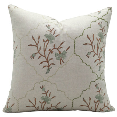 Housse de coussin réversible intérieur / extérieur Floral Linen