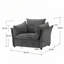 Fauteuil d'appoint simple en chenille