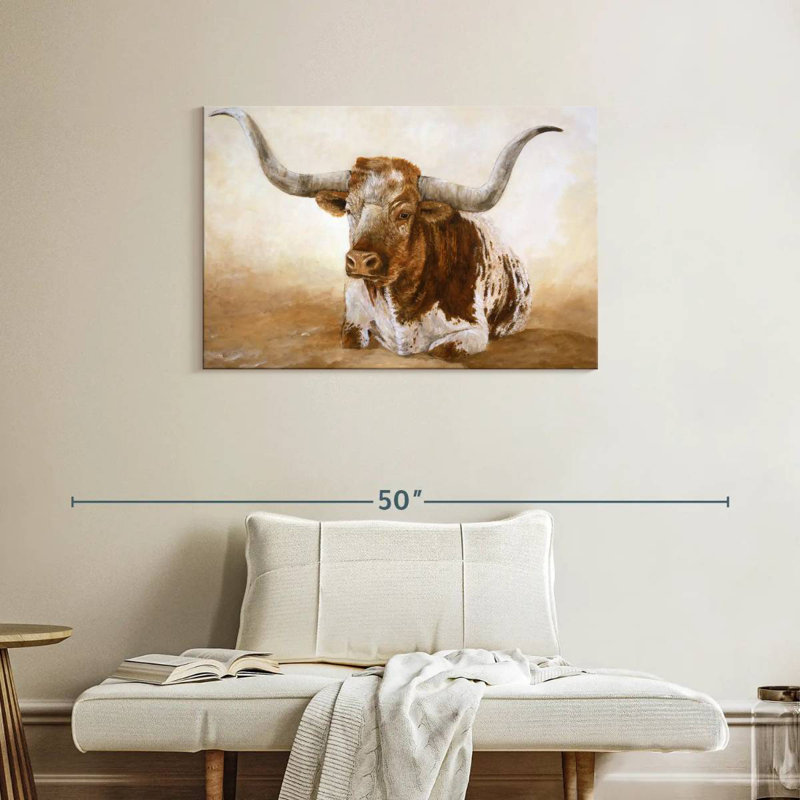 Easy Rider Cow, 24" H x 36" W
