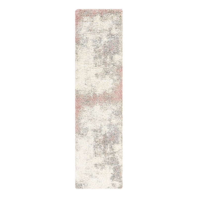 Performance Abstract Indoor Rug, Runner 2'7" x 10'