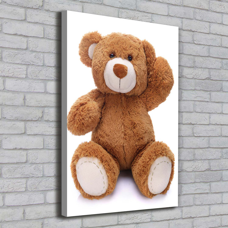 Teddy Bear - Wrapped Canvas Print