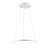 Shangrila 1 - Light White Unique/Statement Pendant