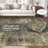 Machine Washable Rug Oriental Vintage Non-Slip Low Pile Rubber Backing Area Rug for Living Room Bedroom Kitchen Dining Room-1992846808