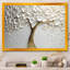 Orchidée blanche jardin de branches V - impression d'art mural floral - non texturé-88530522-88530523-119331423