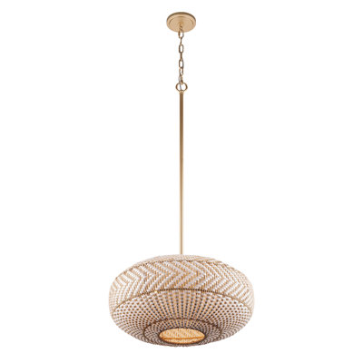 Chastyn 4 Light Soft Gold Pendant