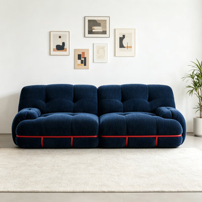 Modern Fashion Design Blue Sofa