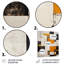 «Cubist Retro Patchwork», reproduction d'art murale abstraite-596068845-596068846