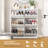 Shoe Cabinet With 6 Flip-top Drawers, Holds 24 Pairs Of Shoes