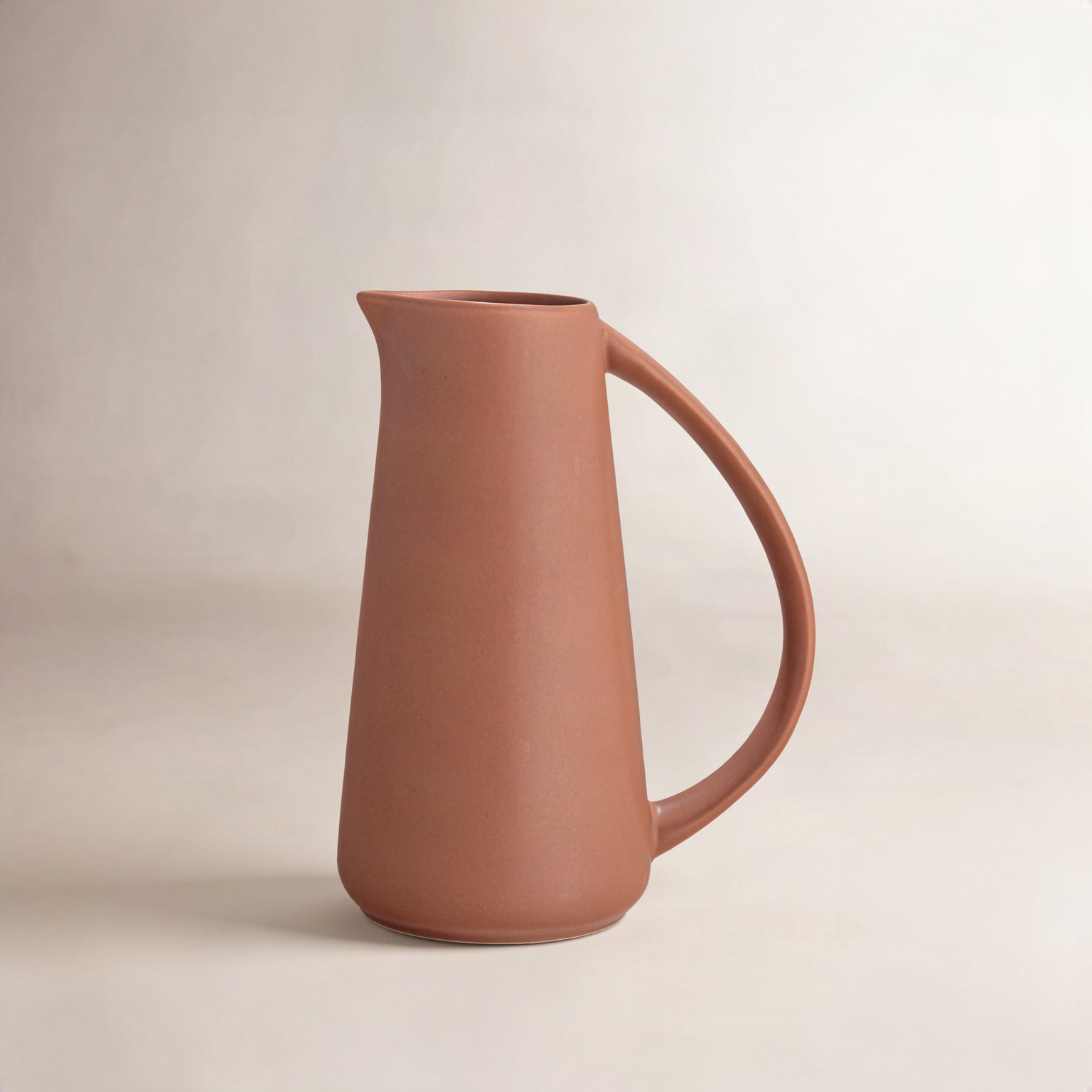 Osprey Stoneware Pitcher, Terracotta