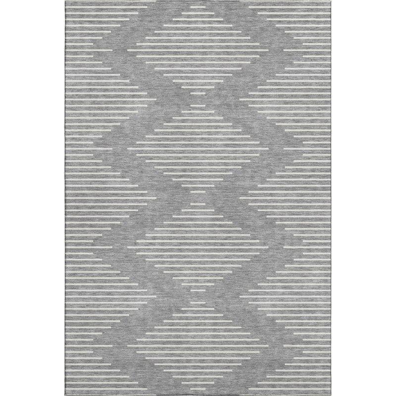 Premium Machine Washable Colmenero AMF1016 Geometric Rug, Rectangle 10' x 14'