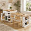 195.5cm Expandable Bar Cabinet For Flexible Use