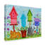 «Birdhouse in Garden», art sur toile-31975045