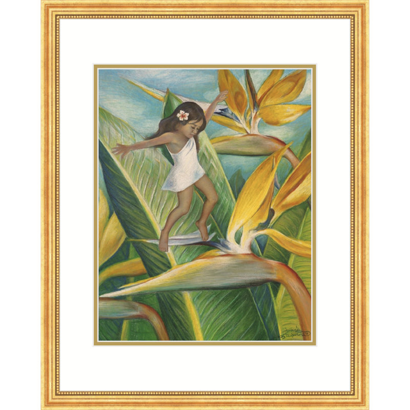 Flower Fairy by Chen Xiaoping - Single Picture Frame Print