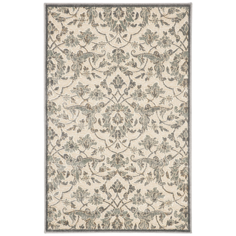 Patrick Performance Floral Rug, Rectangle 3'3" x 5'7"