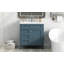 Meuble-lavabo avec rangement, tablette réglable, panneau de fibres à densité moyenne et bois d'hévéa, cloisons amovibles-1266079324-1266079320-1266079311
