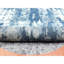 Tapis rond en soie et laine noués à la main 9 pi x 9 pi à motif abstrait 2D7508BEF06A4081AEDBDCDE8768AB42