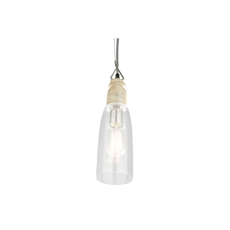 Luminaire suspendu 1 cloche pour une cloche