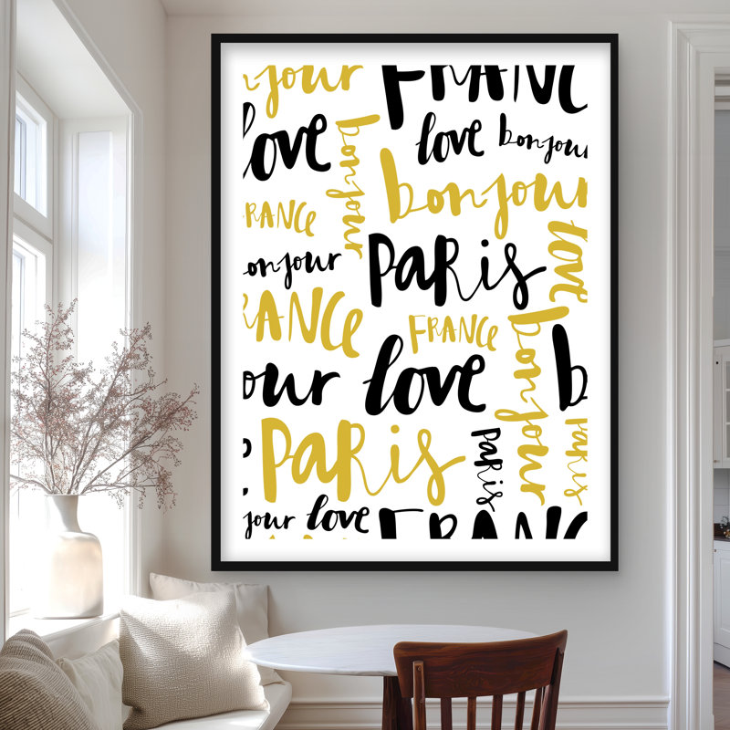 Bonjour Paris - Typo & Symbols
