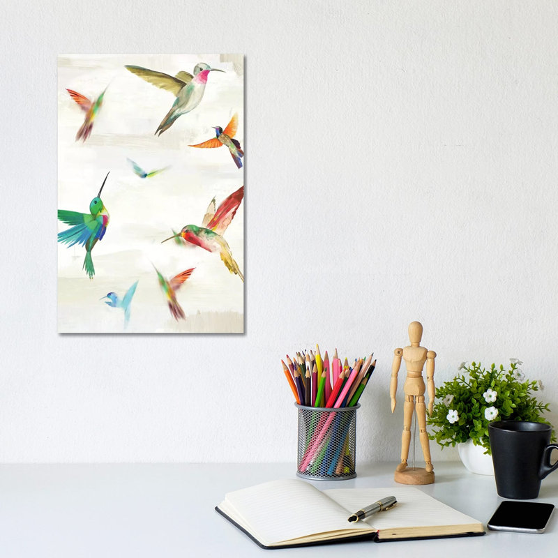 Humming I by Aimee Wilson - Wrapped Canvas Print, 20.32 cm H x 30.48 cm W