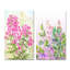 Fleurs de lilas mauves - ensemble de 2 peintures sur toile-934746173-934746174