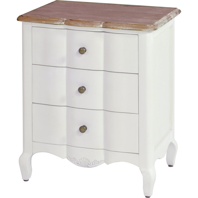 Solid Wood End Table