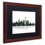 «Seattle Washington Skyline», impression sur toile encadrée-15722257-70904242-86824844