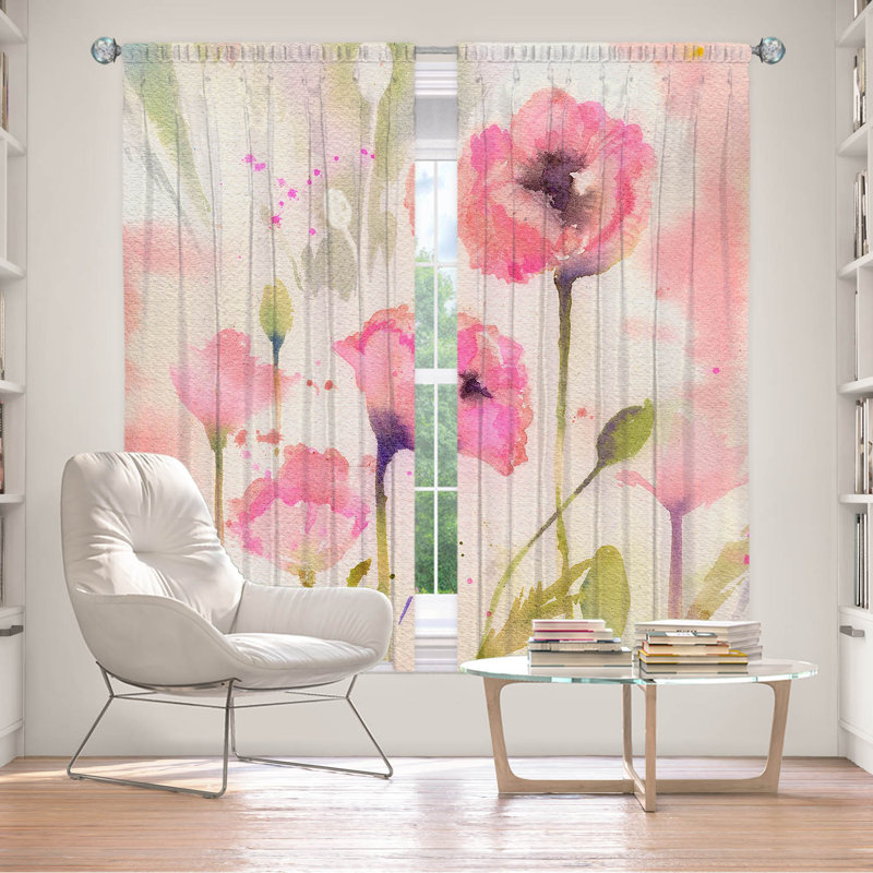 Paire de rideaux obscurcissant en polyester Dragan, L 40 po x L 82 po