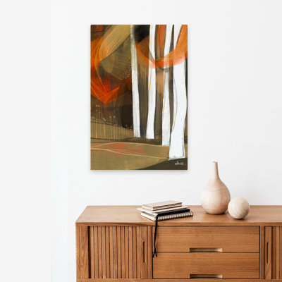 Ethereal Fall Forest - Abstracts Contemporary Landscape Art