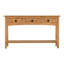 Console en bois de pin massif Millwood Pines, canapé rustique de style campagnard avec tiroirs de rangement et tablette ouverte, table d'appoint étroite pour le vestibule et le couloir-1627106342