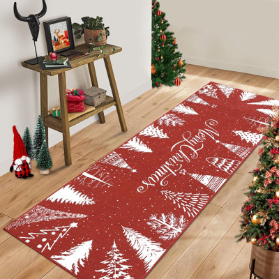 Geometric Machine Printed 120cm X 170cm Area Rug