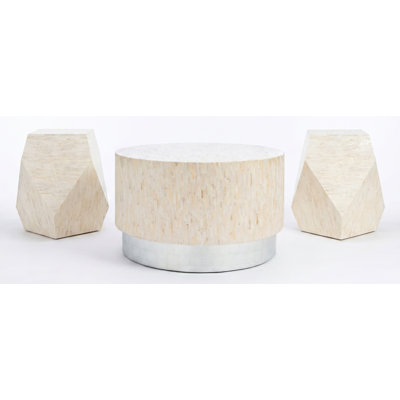 Abba 3-Piece Living Room Table Set