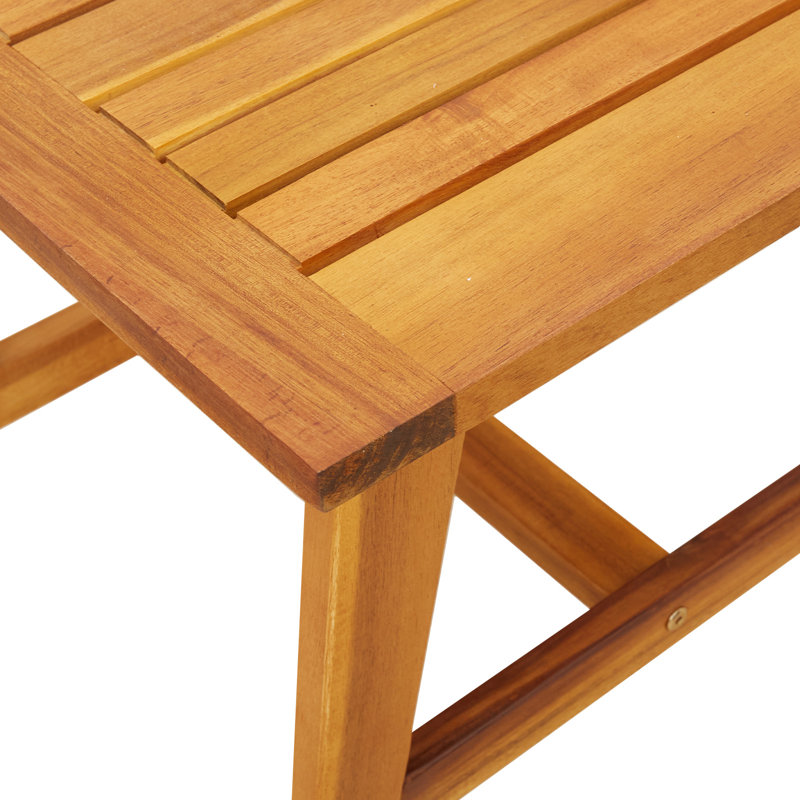 Solid Wood End Table