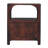 Arched Edge 1 Drawer Bedside