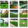 Artificial Grass Turf Customized Rolls