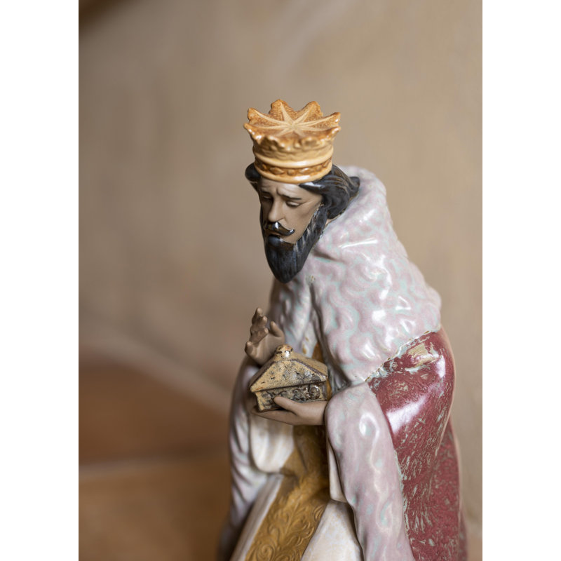 Figurine gaspar, Rouge/jaune