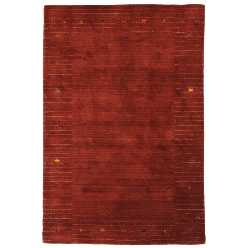 Canvello Hand Made Casual All Over Indo Gabbeh Rug - 3'11'' X 5'11''